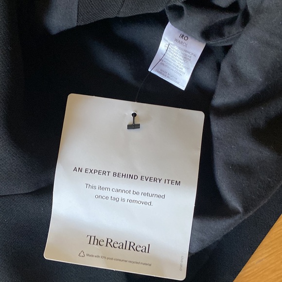 IRO Mini Skirt with Zipper Size 38 - Picture 6 of 7